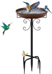 Produktbild von LuxusKollektion Vogelhaus Vogeltränke Metall Antik Braun