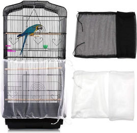 Produktbild von LuxusKollektion Vogelkäfig Abdeckung 2er Set mit Kordelzug und Samenfänger