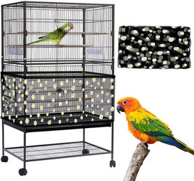 Produktbild von LuxusKollektion Vogelkäfigabdeckung mit Gänseblümchenmuster