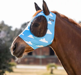 Produktbild von Lycra Fliegenhaube für Pferde mit Ohrenbedeckung Pro-Tech