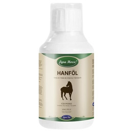 Produktbild von Lyra Horse Barfer's Solution 100 % Hanföl für Pferde - 3 x 500 ml