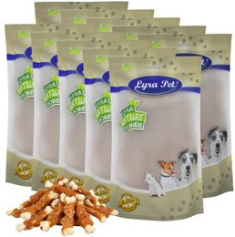 Produktbild von Lyra Pet Calciumknochen mit Hühnerbruststreifen - 10 kg