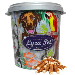 Produktbild von Lyra Pet® Calciumknochen mit Hühnerbruststreifen — Kausnack für Hunde - 5 kg