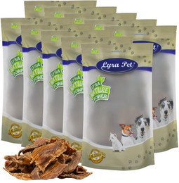 Produktbild von Lyra Pet Dörrfleisch Chips 4-10 cm - 10 kg