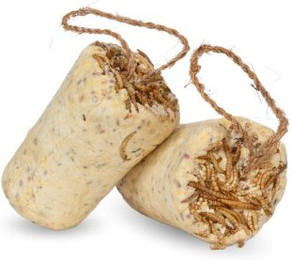 Produktbild von Lyra Pet Fettriegel mit Mehlwürmern