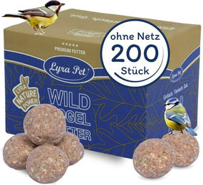 Lyra Pet Gourmet Meisenknödel schalenfrei - 200 x 80 g – Bild 1 von 7