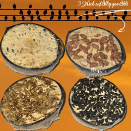 Lyra Pet Halbe Kokosnuss gefüllt mit Topping – Bild 1 von 7