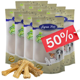 Produktbild von Lyra Pet Kauknochen aus Rinderhaut ca. 10 cm - 400 x 38 g