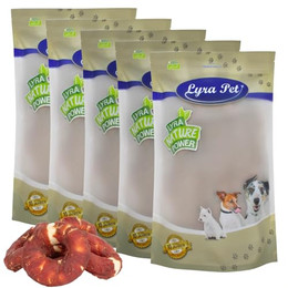 Produktbild von Lyra Pet Kauringe mit Entenbruststreifen - 5 kg