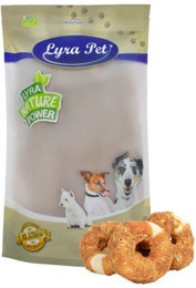 Produktbild von Lyra Pet Kauringe mit Hühnerbruststreifen - 1 kg