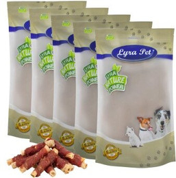 Produktbild von Lyra Pet® Kaurollen mit Entenbrust natur - 5 kg