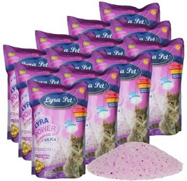 Produktbild von Lyra Pet Lyra Power Clumping Silica Silikat Katzenstreu - 12 x 5 l
