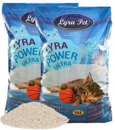 Produktbild von Lyra Pet Lyra Power Ultra Excellent Katzenstreu - 2 x 15 l