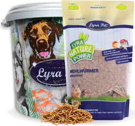 Produktbild von Lyra Pet® Mehlwürmer getrocknet - 5 kg
