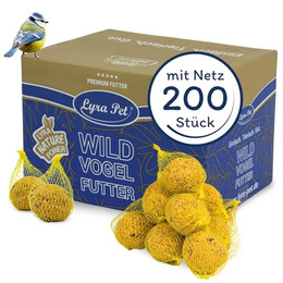 Produktbild von Lyra Pet® Meisenknödel Basic mit Netz - 200 x 90 g