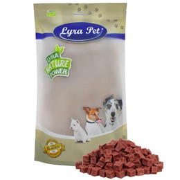 Produktbild von Lyra Pet Pferdefleischwürfel - 1 kg