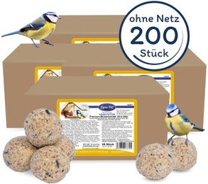 Produktbild von Lyra Pet Premium Meisenknödel ohne Netz - 200 x 85 g