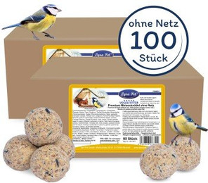 Produktbild von Lyra Pet Premium Meisenknödel ohne Netz - 100 x 85 g