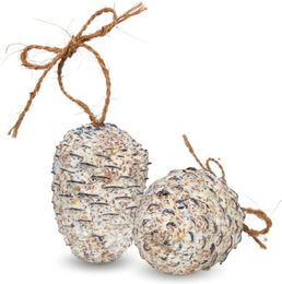 Lyra Pet Riesenzapfen mit Fettfutter - 2 x 4 Stk. – Bild 1 von 7