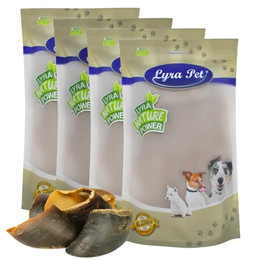Produktbild von Lyra Pet Rinderhufe 100% Büffel - 60 x 80 g