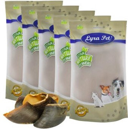 Produktbild von Lyra Pet Rinderhufe 100% Büffel - 75 x 80 g