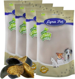 Produktbild von Lyra Pet Rinderhufe gefüllt mit Pansen und Leber - 60 x 120 g
