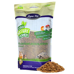 Produktbild von Lyra Pet Soldatenfliegenlarven getrocknet - 5 kg