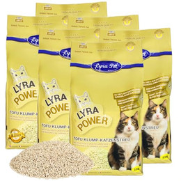 Produktbild von Lyra Pet Tofu Katzenstreu 15 kg - 15 kg