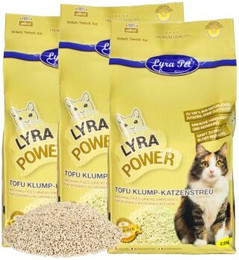 Produktbild von Lyra Pet Tofu Katzenstreu parfümfrei - 7,5 kg