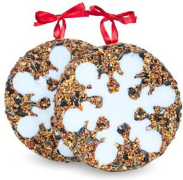 Produktbild von Lyra Pet Vogelkuchen Schneeflockenform - 3 x 350 g