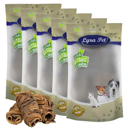 Produktbild von Lyra Pet Wraps aus Rinderlunge und Strossen - 5 kg