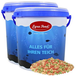 Produktbild von Lyra Pond® Pond Colour Mix Light Fischfutter - 2 x 10 l