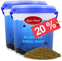 Lyra Pond® Pond Koi Beauty Pellets Staple - 2 x 10 l – Bild 1 von 5