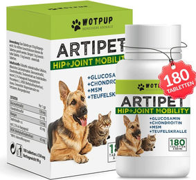 LA.GA ArtiPet Gelenkergänzung für Hunde mit MSM, Teufelskralle und Glucosamin 180 Tabletten – Bild 1 von 1
