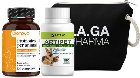LA.GA Haustier Wellness Bundle mit Probiotika und ArtiPet für Gelenke und Magen-Darm zur Unterstützung der Verdauung für alle Altersstufen und Größen – Bild 1 von 3