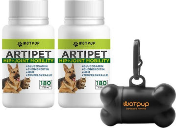 LA.GA PHARMA ArtiPet Gelenk-Supplement für Hund und Katze mit Kotbeutelspender Sparset – Bild 1 von 3