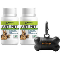 Produktbild von LA.GA PHARMA ArtiPet Gelenk-Supplement für Hund und Katze mit Kotbeutelspender Sparset