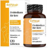 Produktbild von LA.GA. Probiotika Tabletten für Hunde und Katzen zur Unterstützung von Magen-Darm-Trakt und Immunsystem