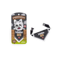 Produktbild von La Vida Hundehalstuch Schwarz Klein 16 x 10 cm