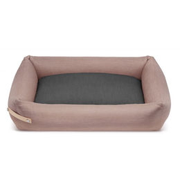 Produktbild von Labbvenn Hundebett Stokke Altrosa Baumwolle Größe M OEKO-TEX Allergikerfreundlich