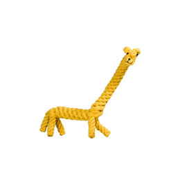 Produktbild von Laboni Greta Giraffe KauSpielzeug aus Baumwolle für Welpen Gelb