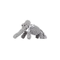 Produktbild von Laboni Kauspielzeug Elton Elefant aus Baumwolle in Grau