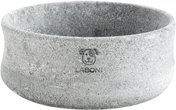 Laboni Speckstein Hundenapf Rocky grau Größe S 14 x 6 cm - 0,5 l – Bild 1 von 2