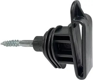 Produktbild von Lacme Bänderisolator aus Kunststoff in Schwarz