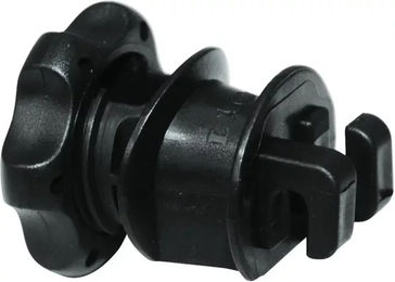 Produktbild von Lacme Isolator für Isobloc-Band in Schwarz aus Kunststoff