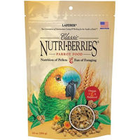 Produktbild von Lafeber Classic Nutri-Berries Fruchtsnack für Papageien 284 g