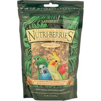 Produktbild von Lafeber Nutri-Berries Tropische Früchte Fruchtsnack für Wellensittiche 300 g
