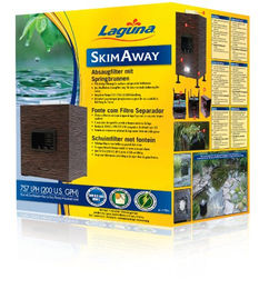 Produktbild von Laguna SkimAway Oberflächenabsauger für Teiche bis 2.275L mit Springbrunnendüse und LED Beleuchtung