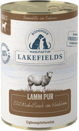 LAKEFIELDS Ergänzungsfutter Lamm PUR Hypoallergenes Nassfutter 2400g – Bild 1 von 1