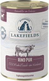 LAKEFIELDS Ergänzungsfutter Rind PUR Nassfutter für alle Altersstufen hypoallergen – Bild 1 von 1